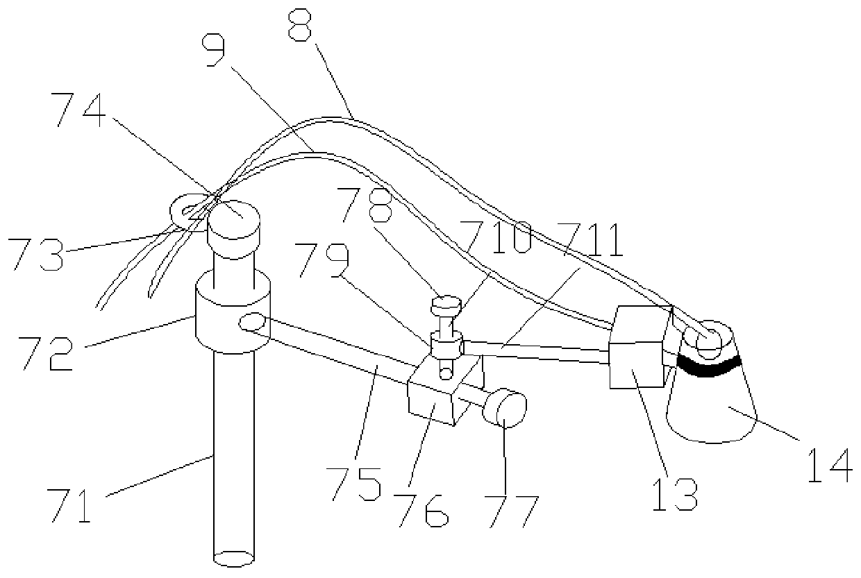 Infant pulmonary function inspection device