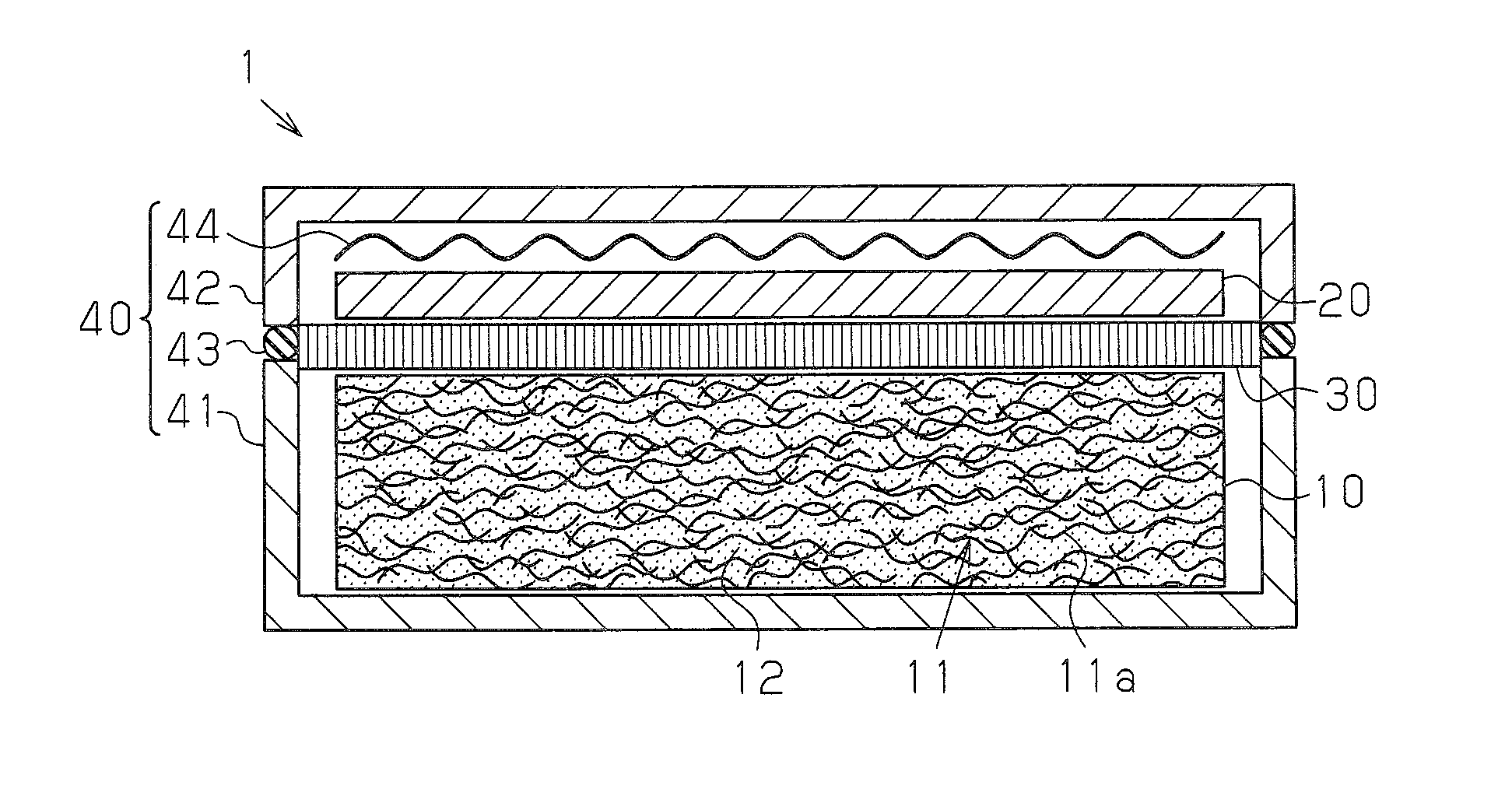 Electrode for molten salt battery, molten salt battery, and method for producing electrode