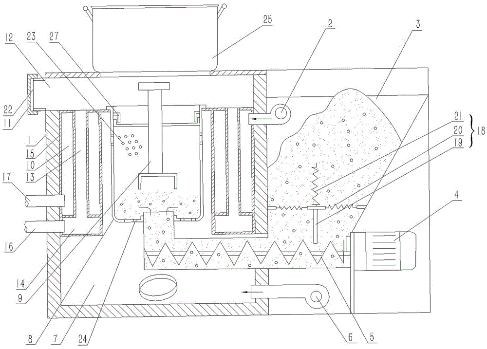 Lower feeding biomass smokeless multi-purpose furnace capable of directly combusting crushed straw