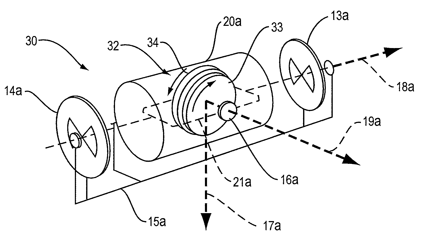 Gyroscope and pendulous gyroscopic accelerometer with adjustable scale factor, and gravity gradiometer using such