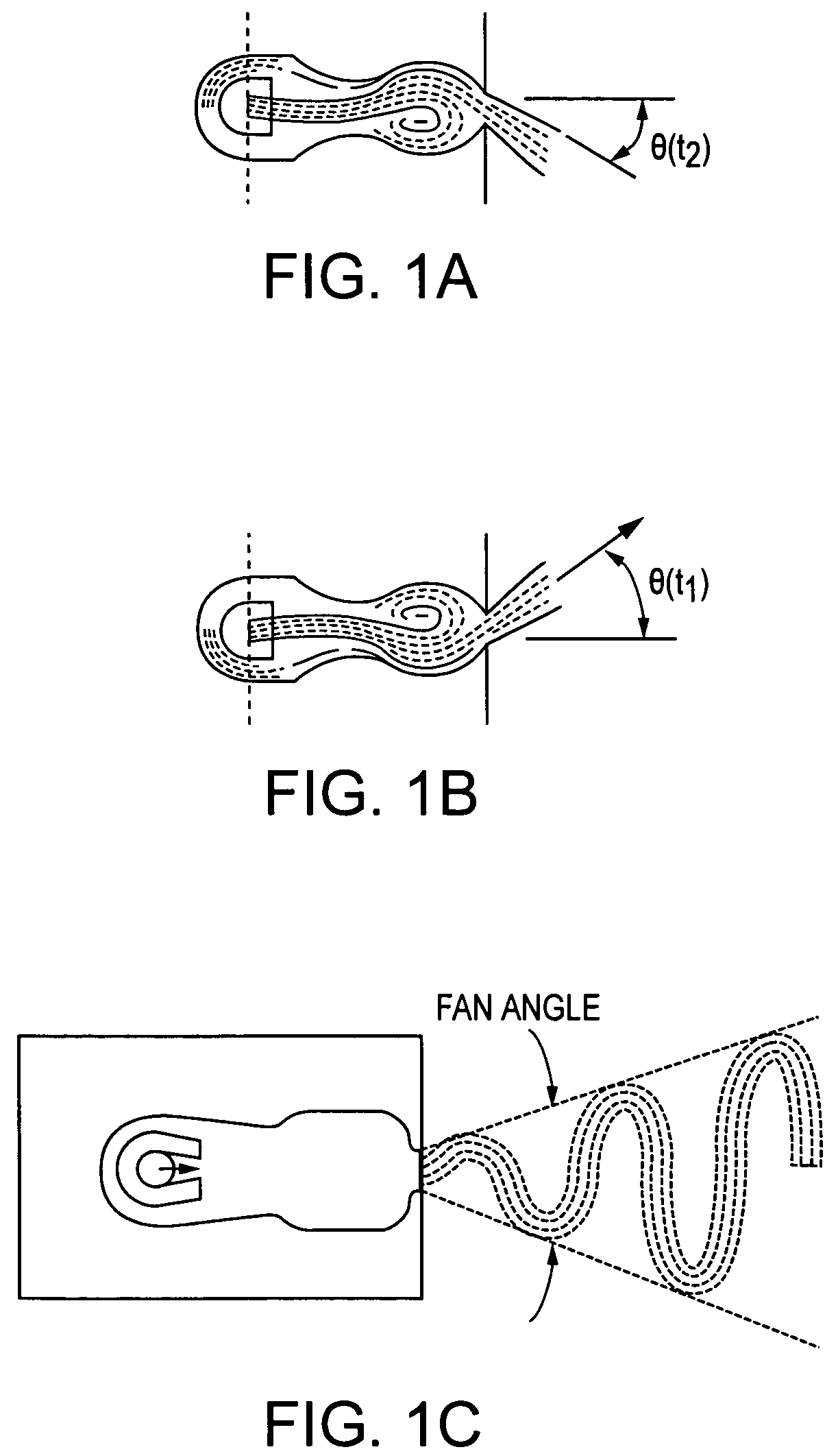 Three jet island fluidic oscillator