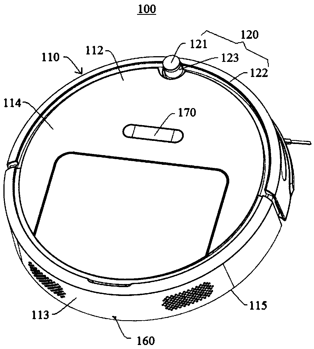 Water tank and automatic cleaning device