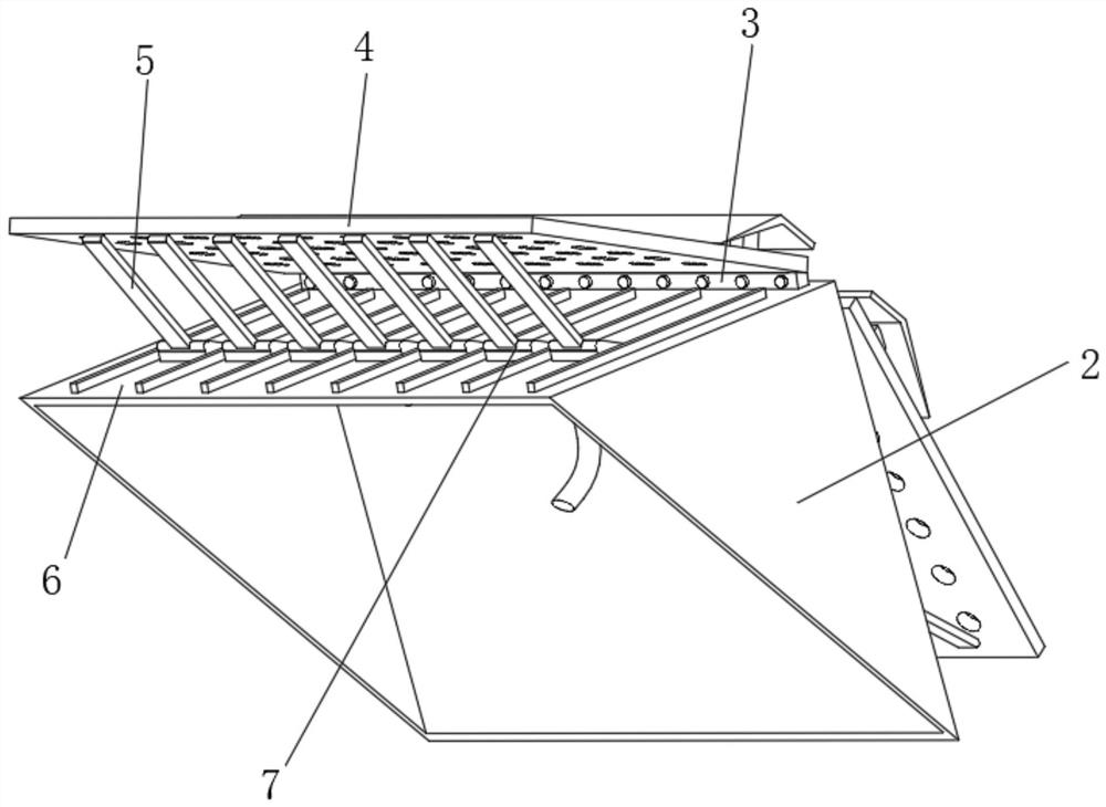 Bird-repellent power distribution cabinet