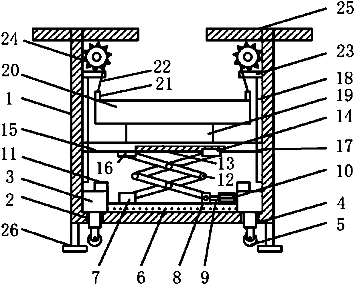 Novel laboratory bench and operation method