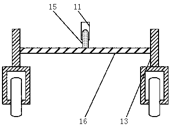 Metallic iron scrap transport vehicle with loading and unloading convenience