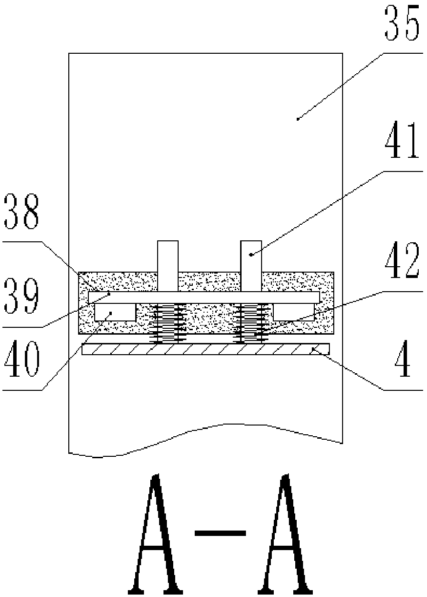 Glass edge grinding device