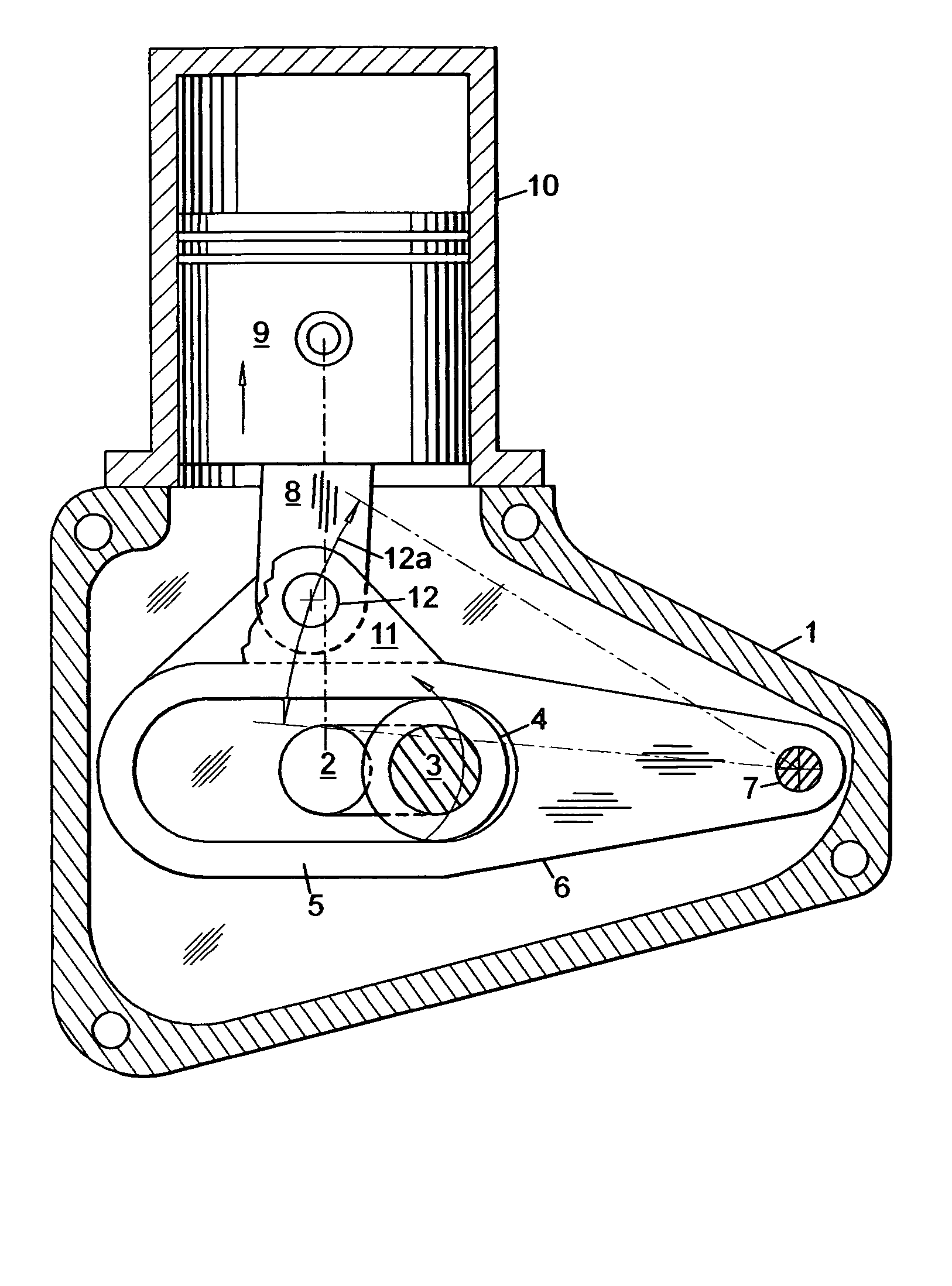 Efficiencies for piston engines or machines