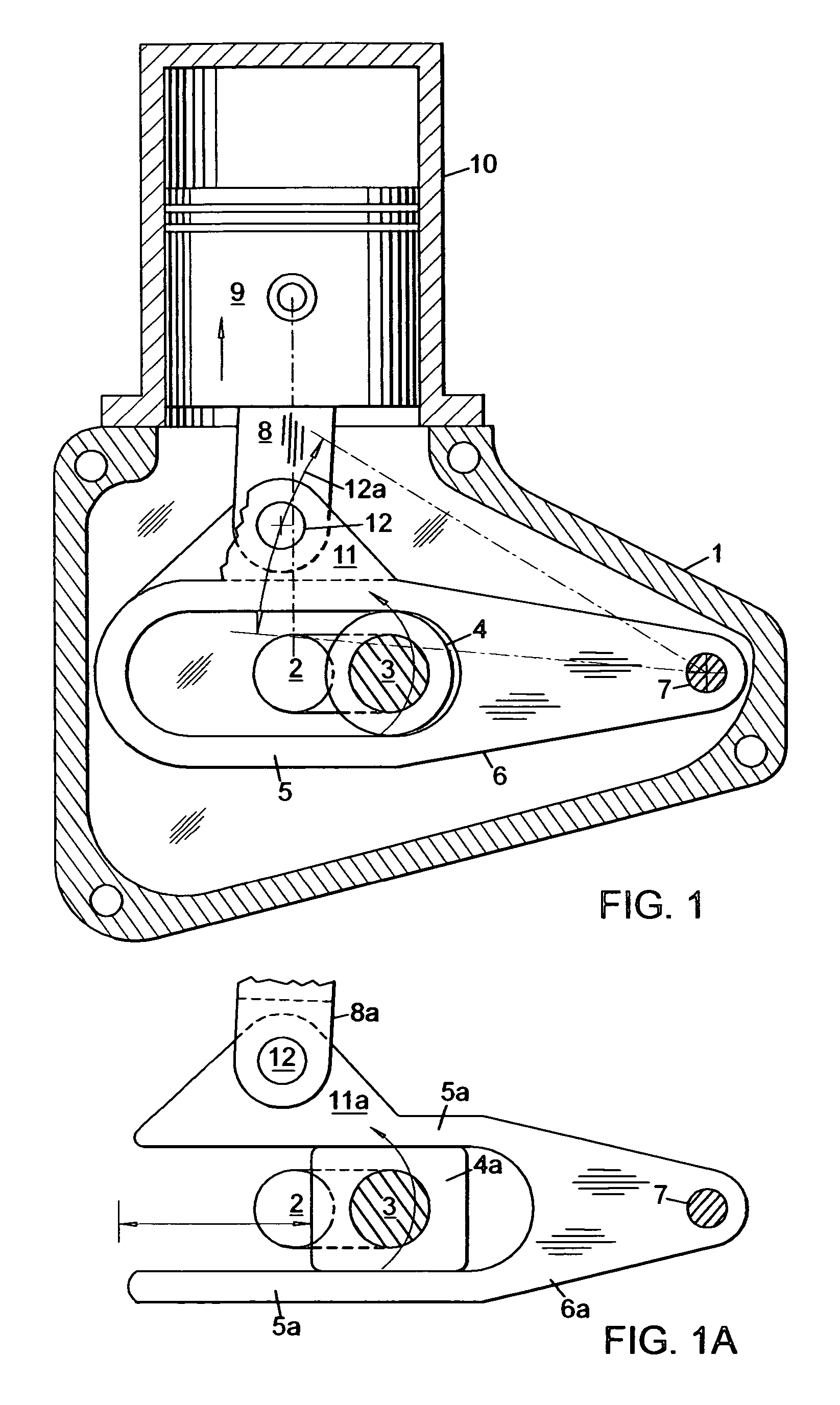 Efficiencies for piston engines or machines