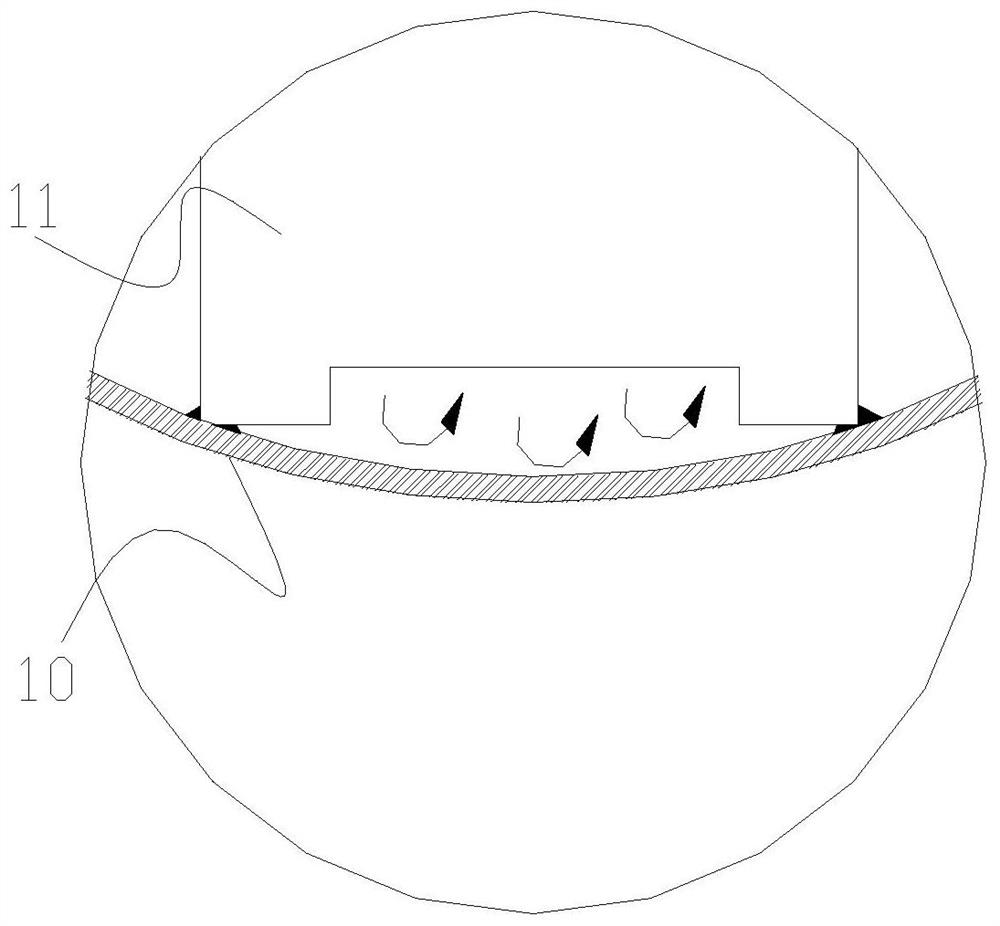 Test device and test method for low superheat and large span test of compressor