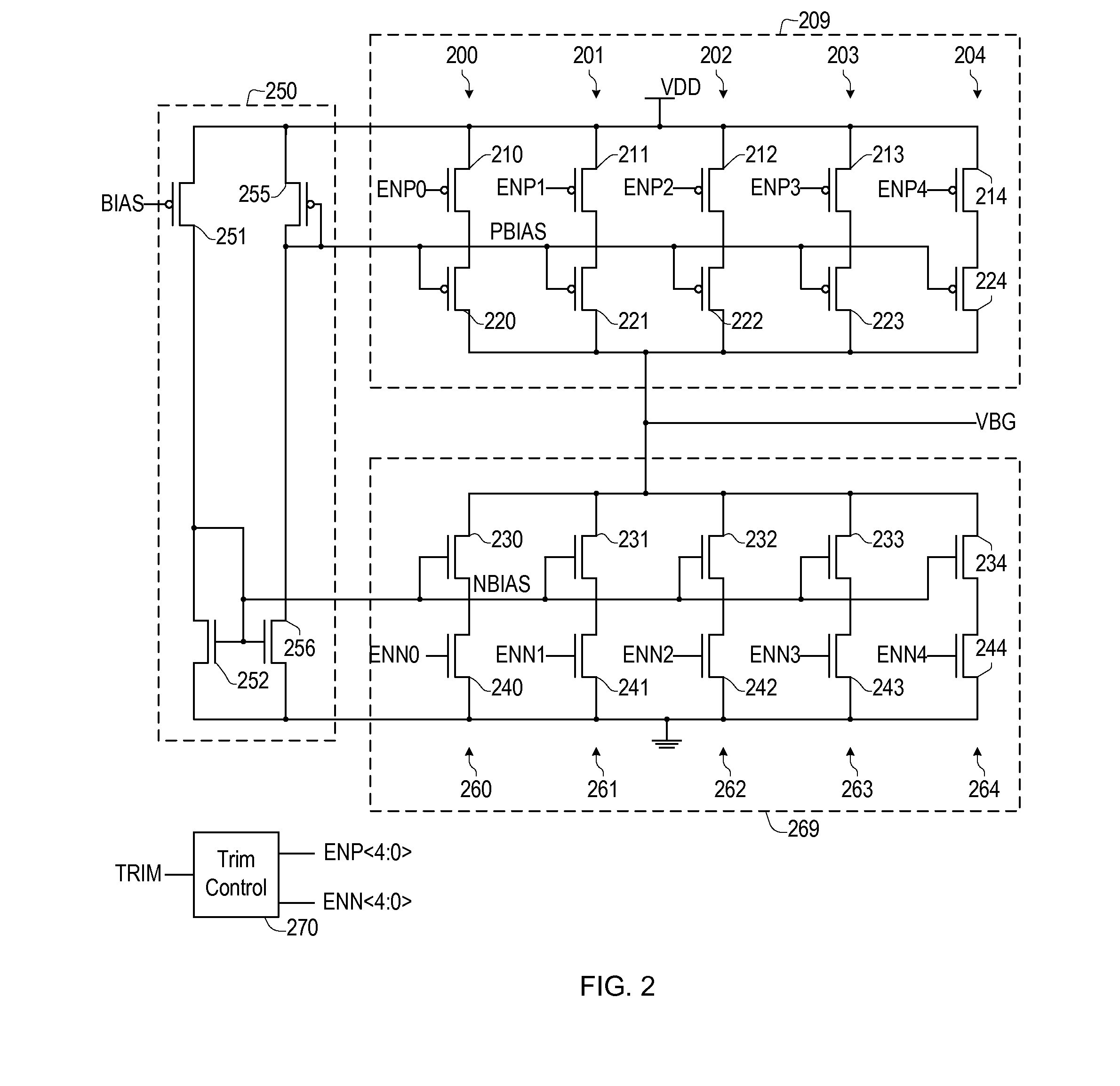 Precision bandgap reference