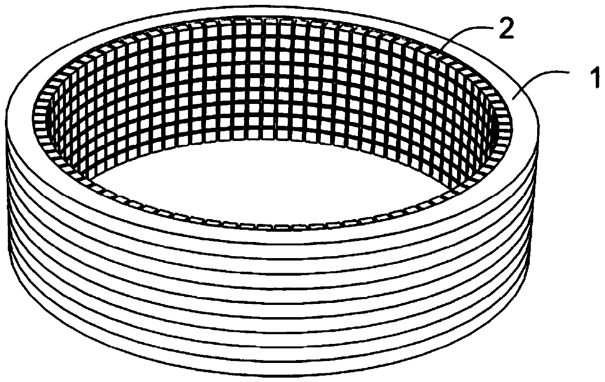 Phased array ultrasonic transducer and ultrasonic phased array inspection system