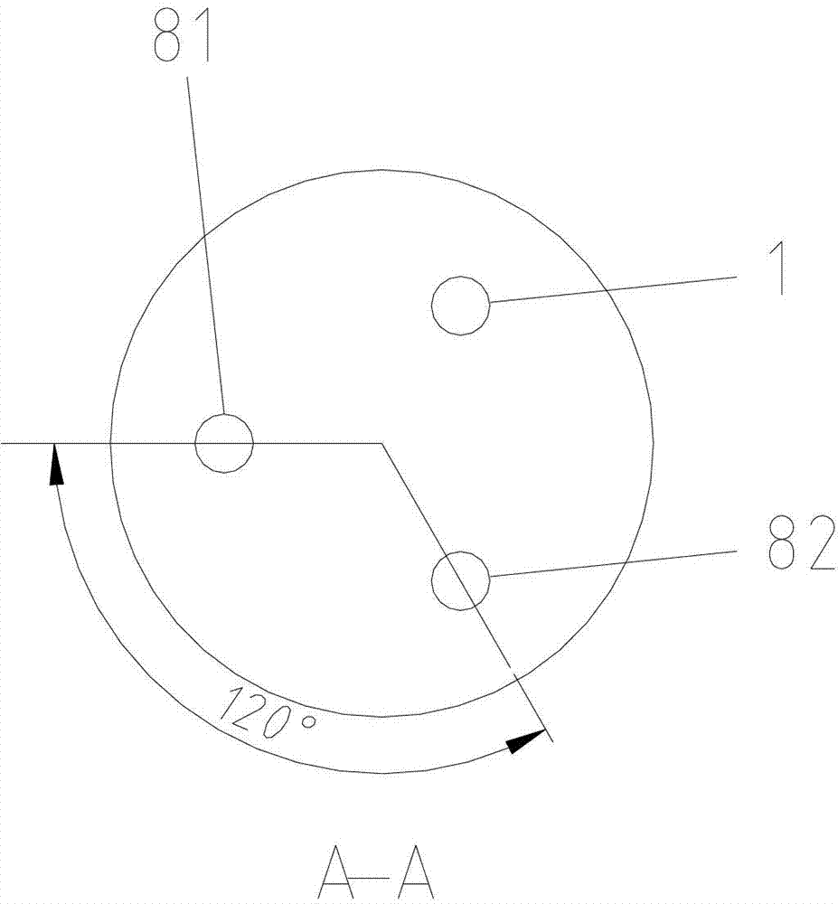 Experiment segment based on fusion and fission mixed pile water cooling cladding layer and experiment method of experiment segment