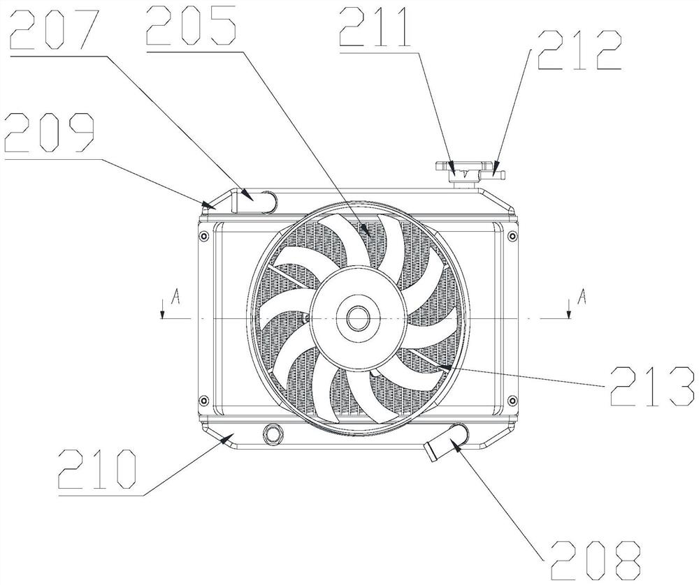 Liquid cooling heat dissipation direct current charging device