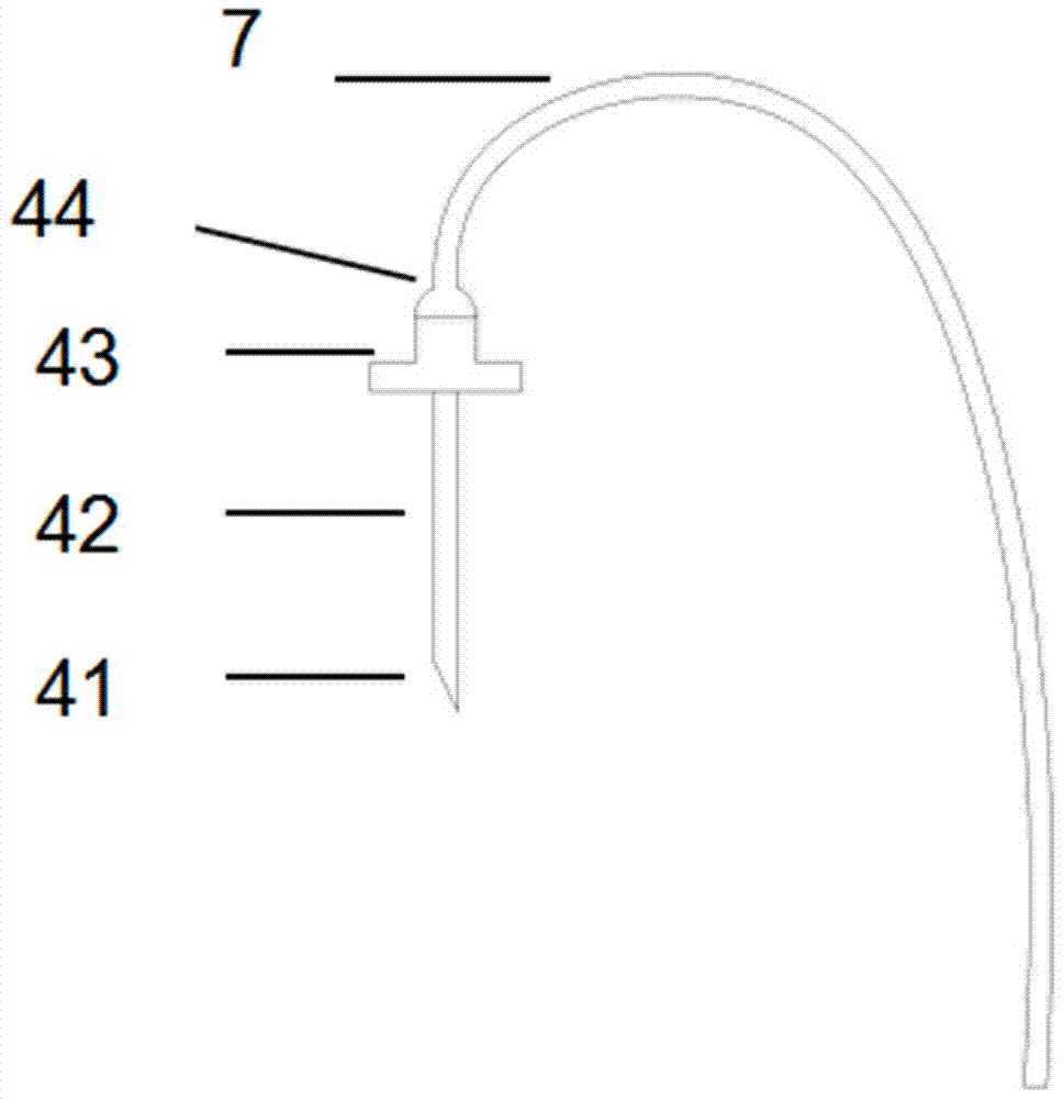 Automatic puncture and analog sampling device for vacuum blood collection tube