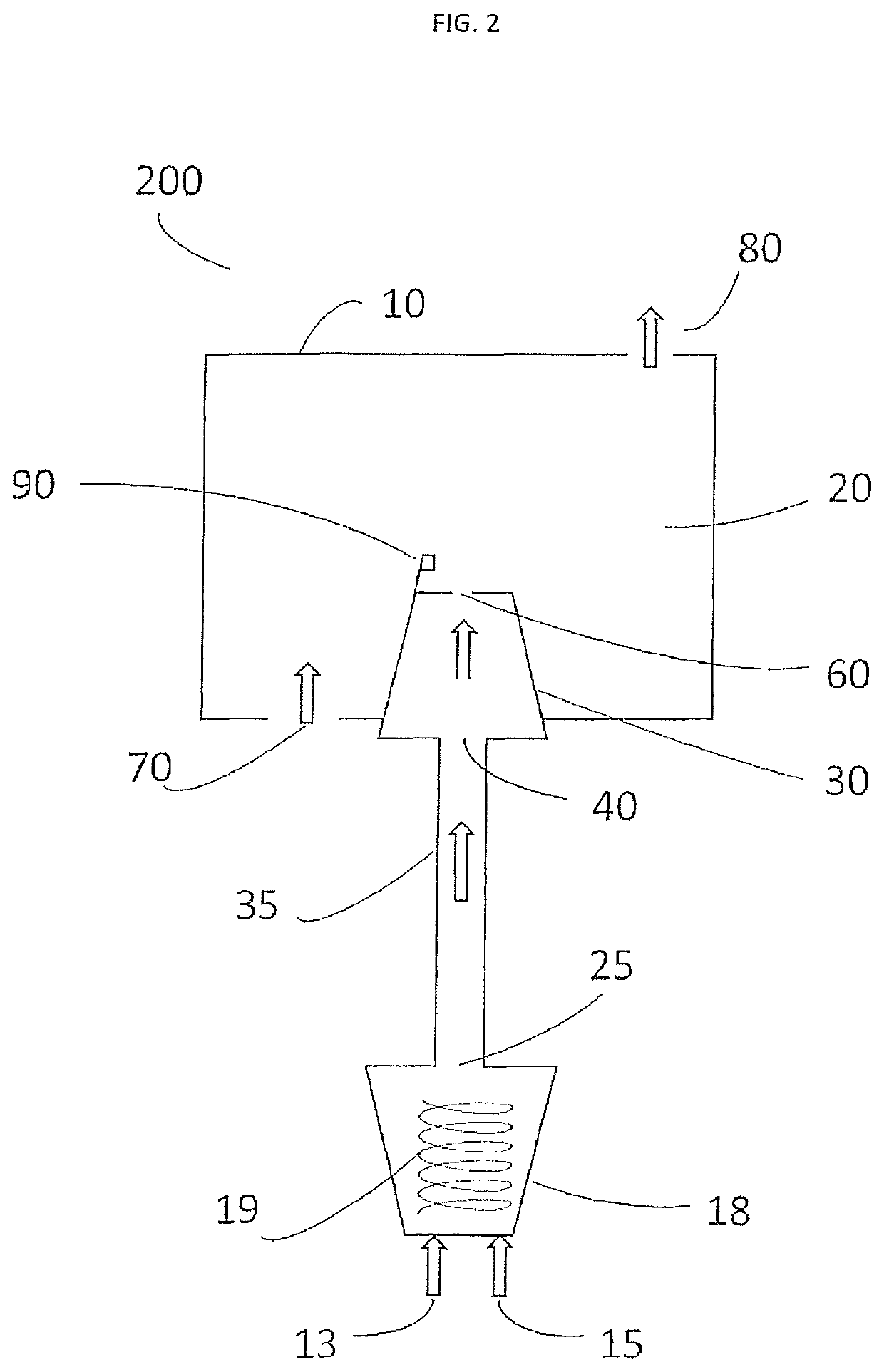 Apparatus and method for operating a gas-fired burner on liquid fuels