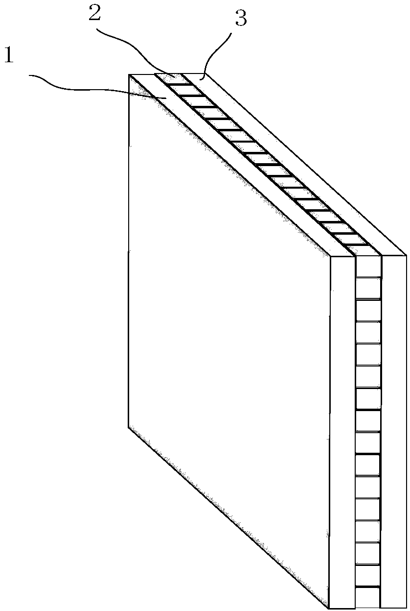 Multi-row multi-column equivalent negative refractive index flat lens