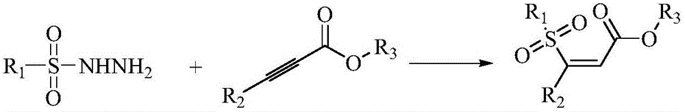 Preparation method of (Z)-sulfonyl olefine acid ester