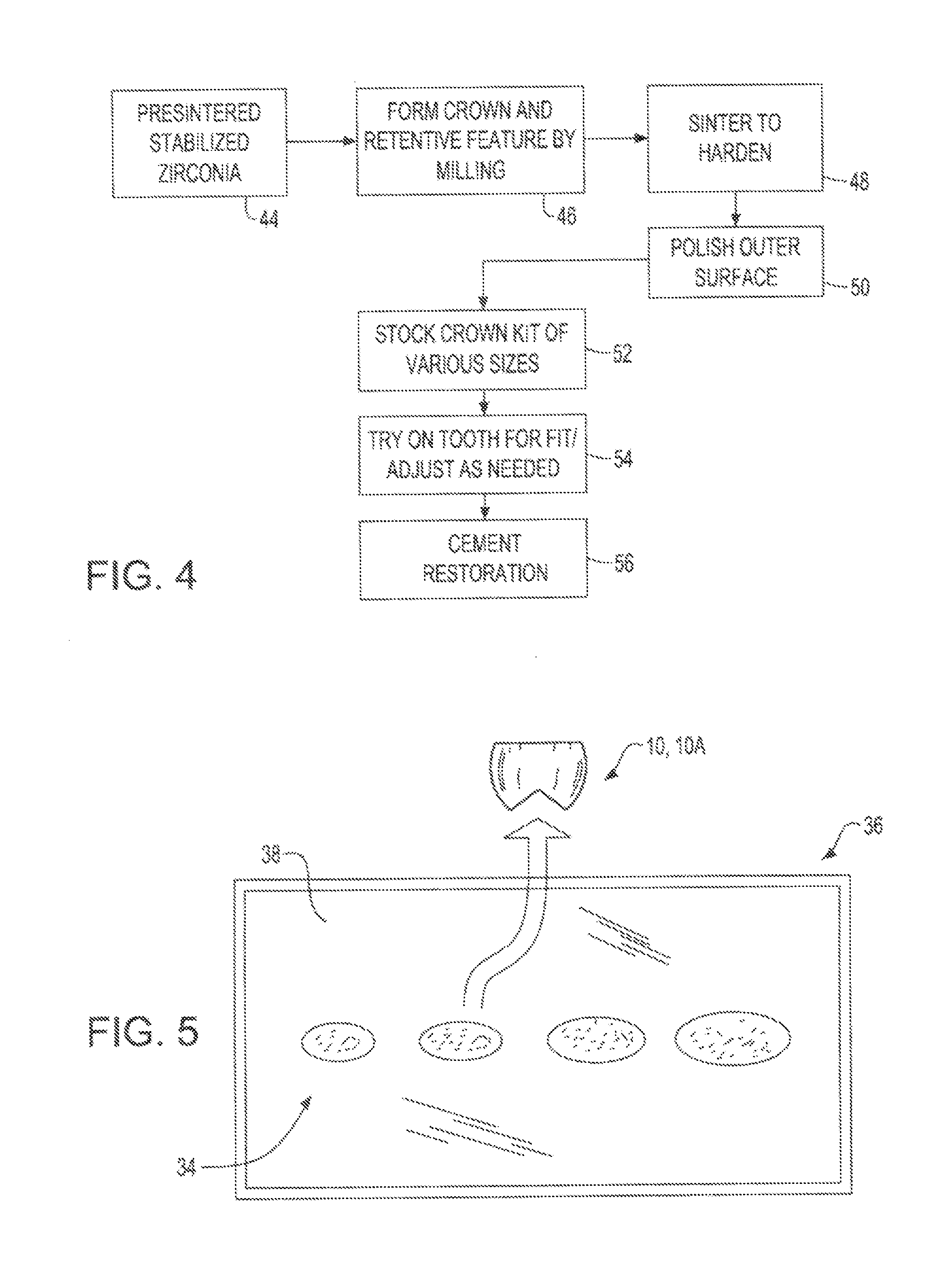 Pedodontic/veterinary dental crown system