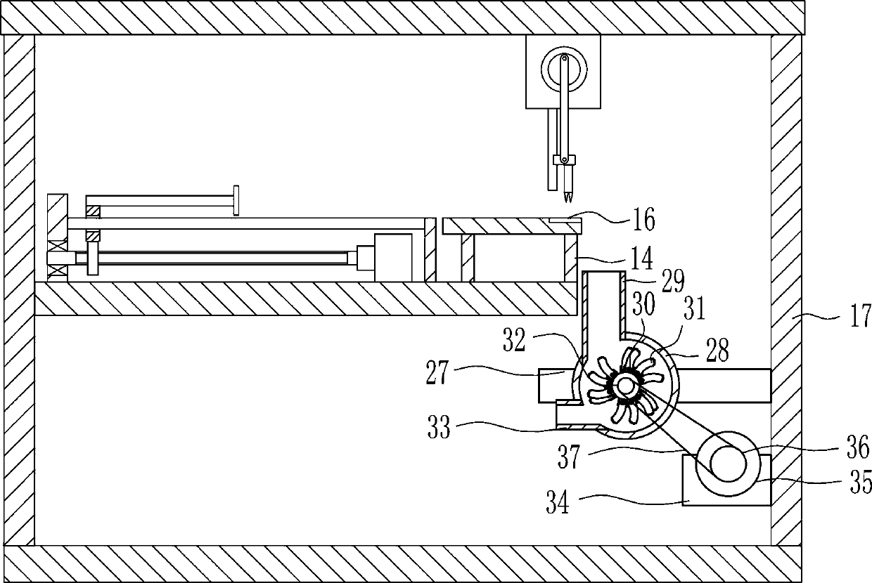 A kind of bamboo crushing equipment for papermaking industry