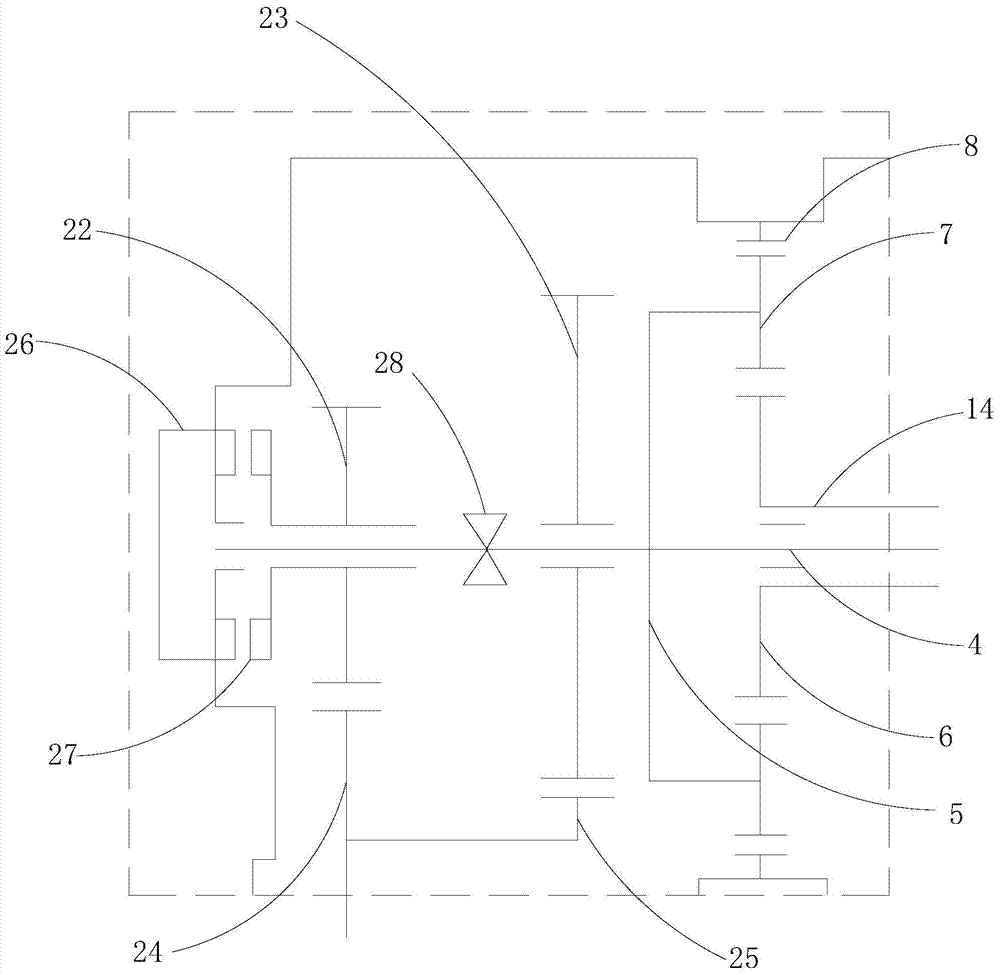 Gearbox for electric vehicle