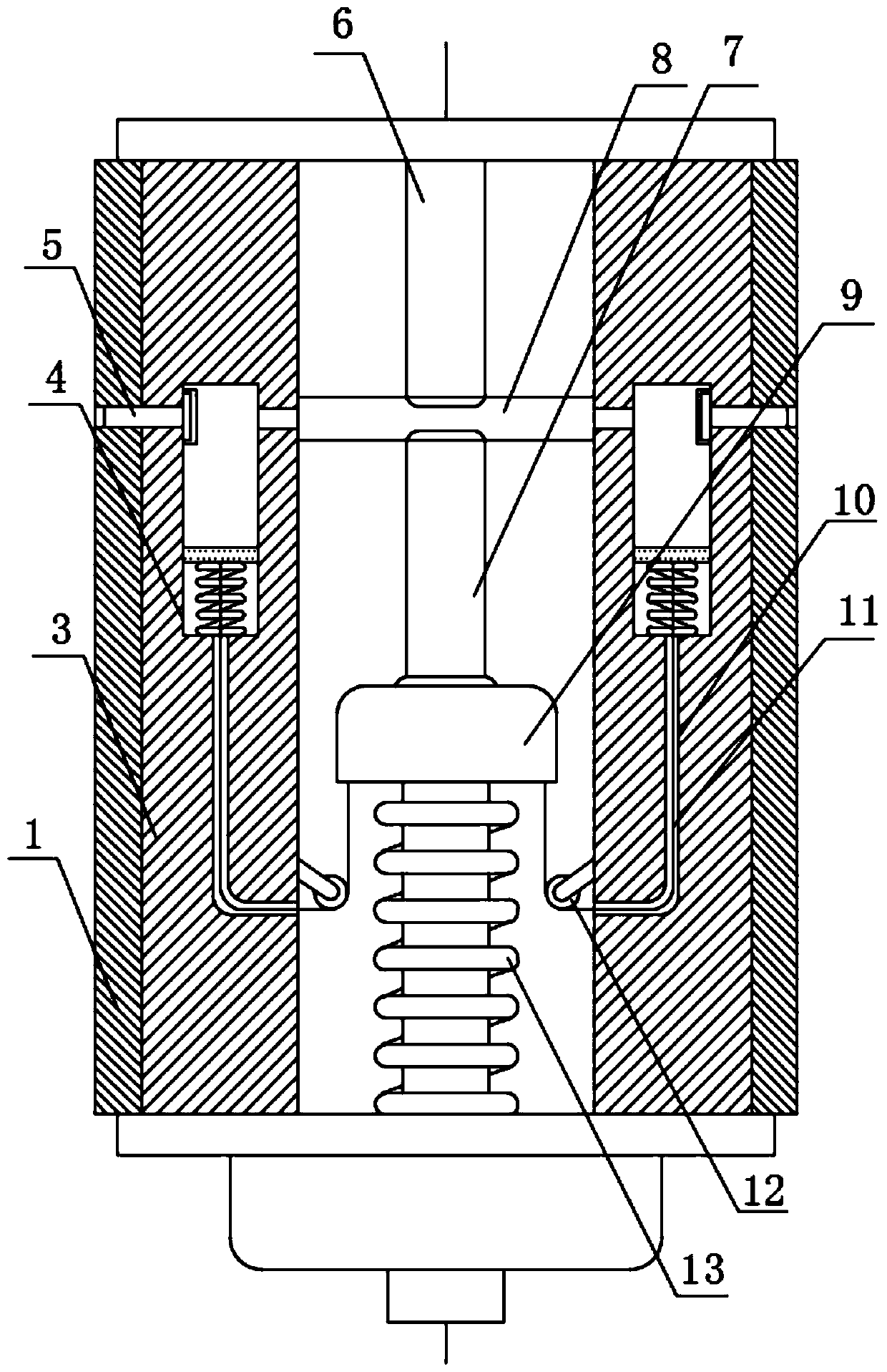 Control valve arc extinguishing device for thermal power plant