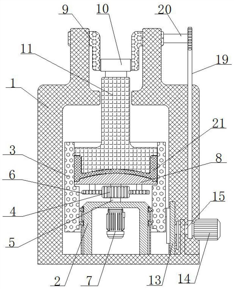 Open ceramic product dry pressing forming device with automatic demolding function