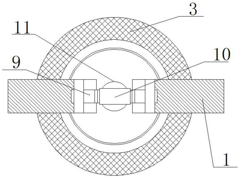 Open ceramic product dry pressing forming device with automatic demolding function