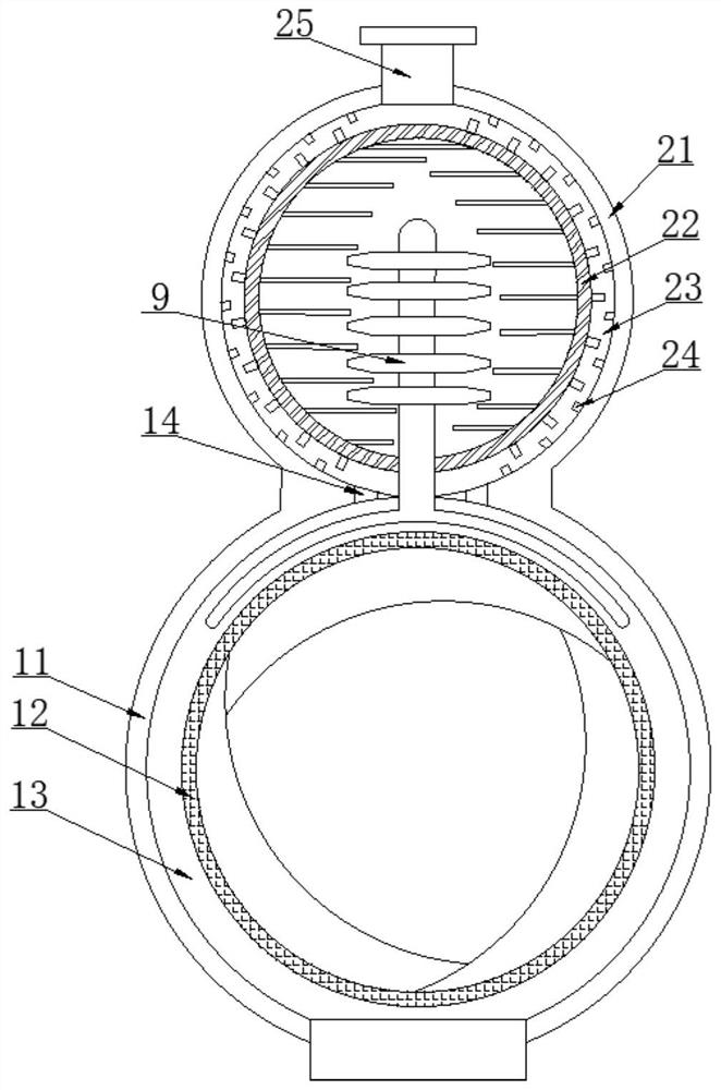 Coal drying device for coal-fired power plant