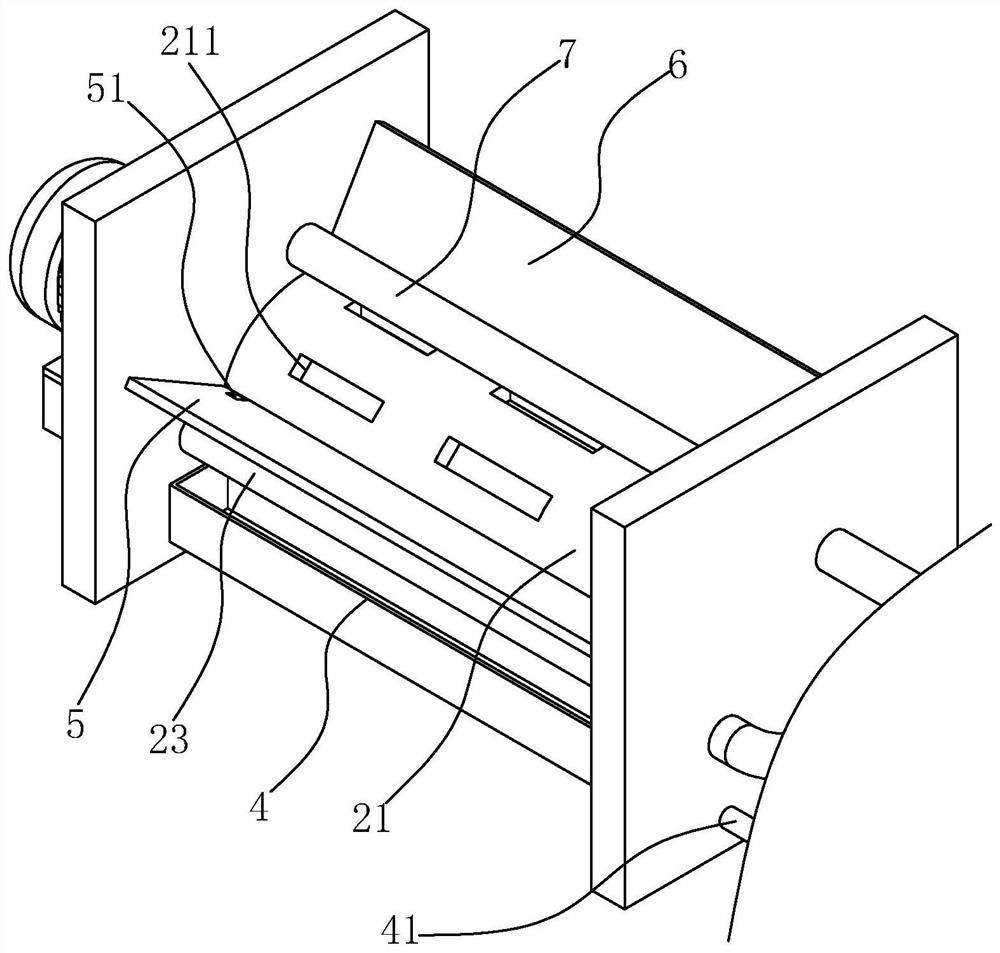 Scouring pad gluing machine