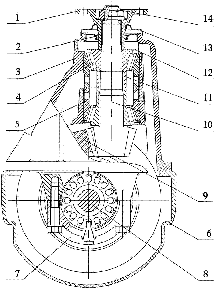 Axle reducer with easy assembly and maintenance