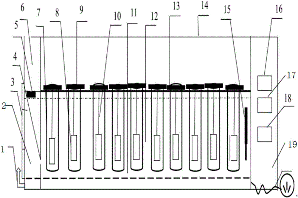 Continuous constant-temperature fast nutrient extraction device and extraction method for coated controlled release fertilizer