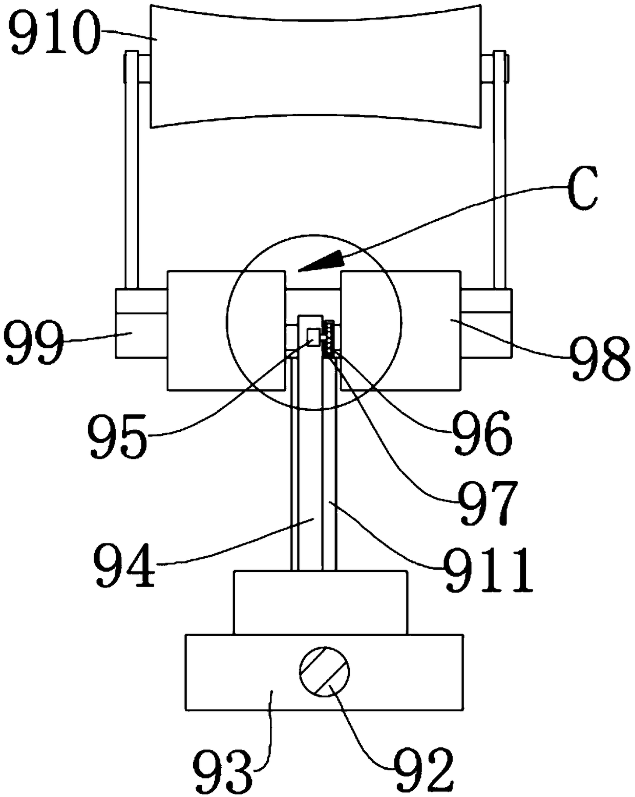 An electric combined rehabilitation physiotherapy device