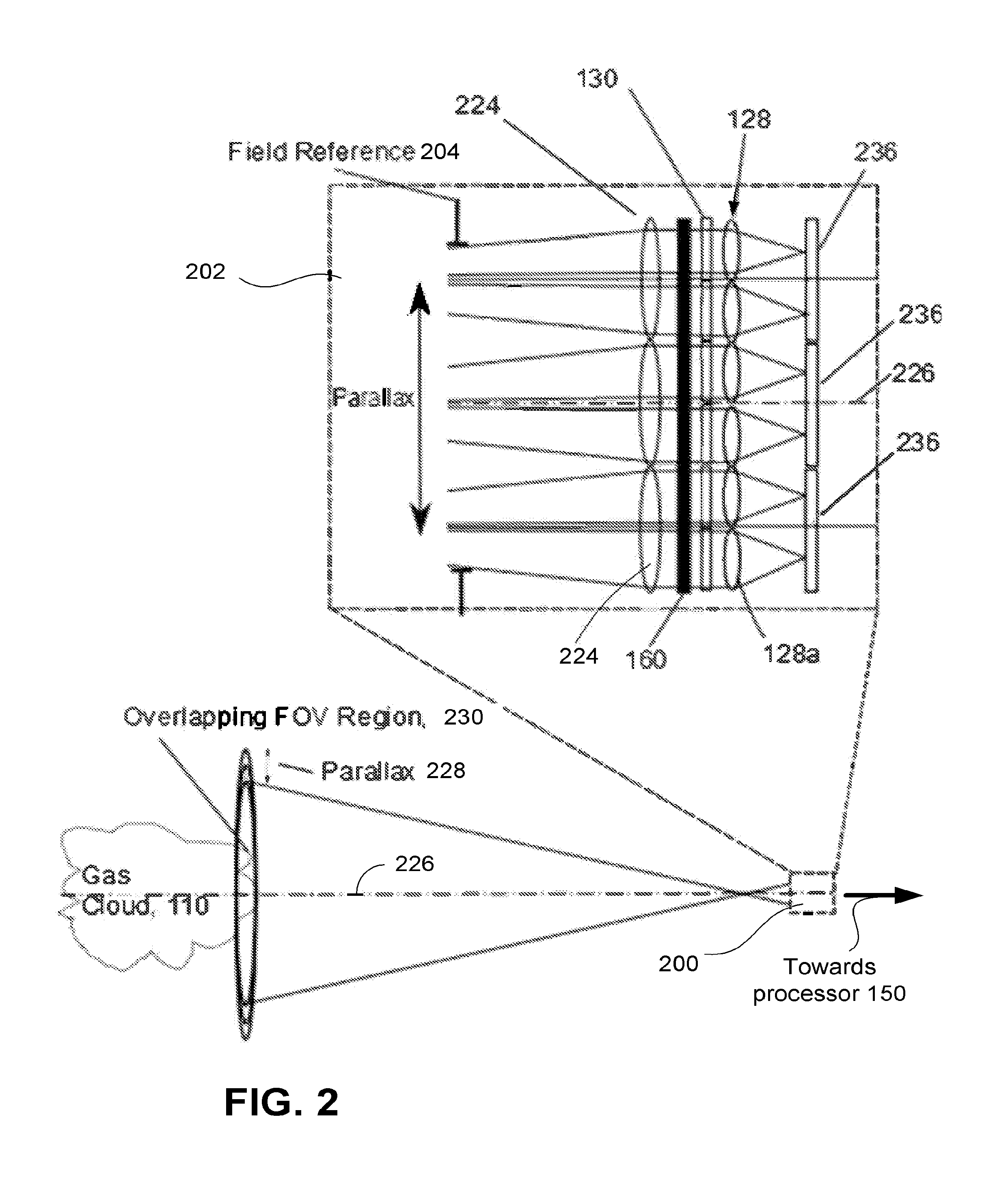 Hydrogen sulfide imaging system