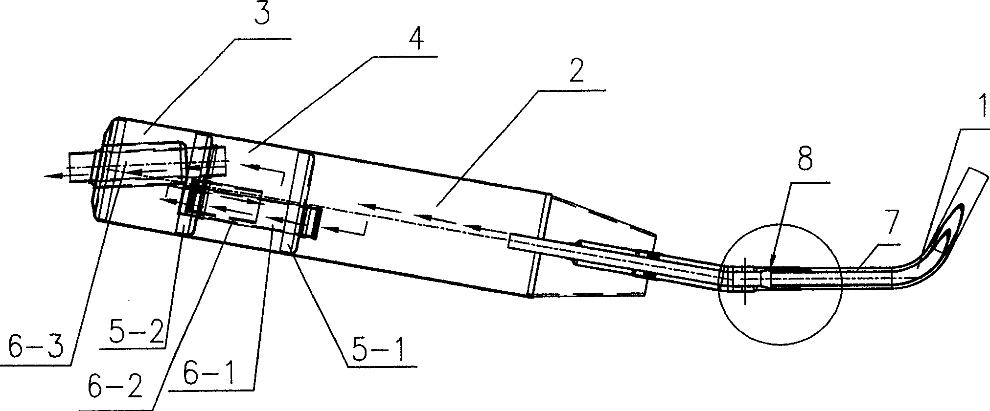 Motorcycle silencer