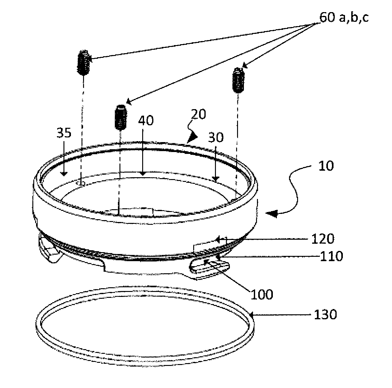 Centering Bell Quick Change System