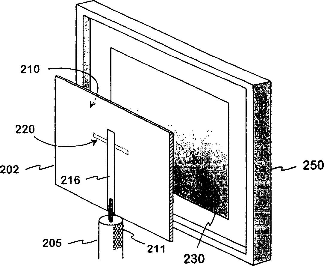 Internal multiband antenna