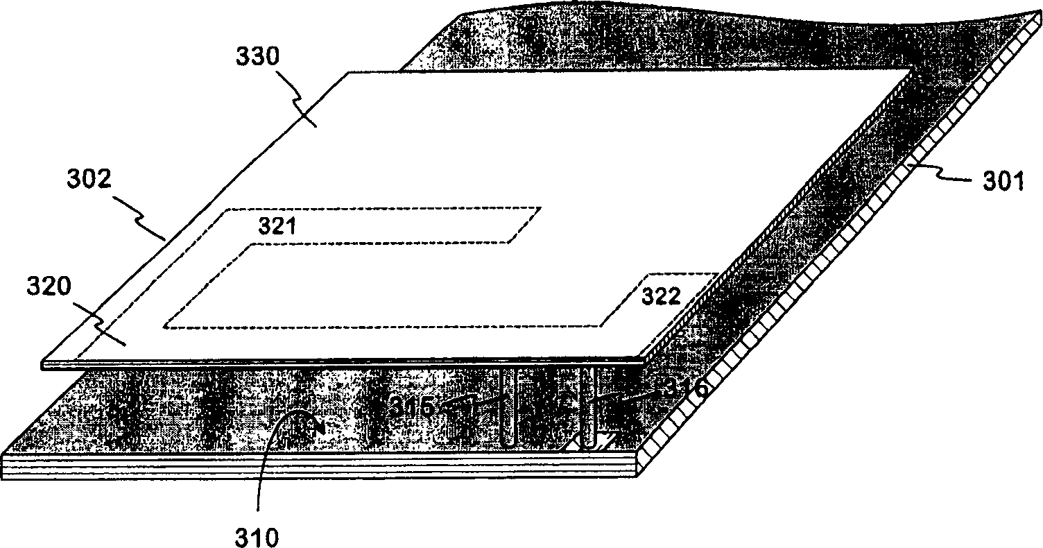 Internal multiband antenna