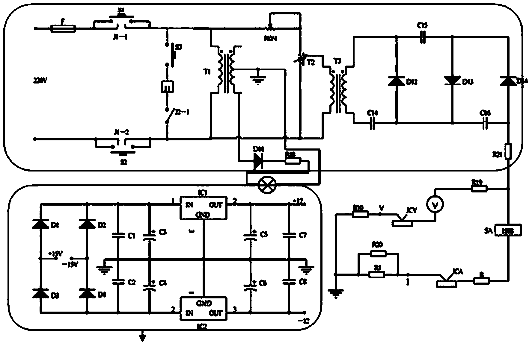 Intelligent insulator ageing test system