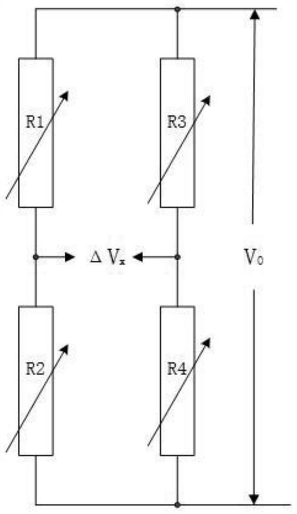 Circuit and method for improving sensitivity of differential resistance type sensor