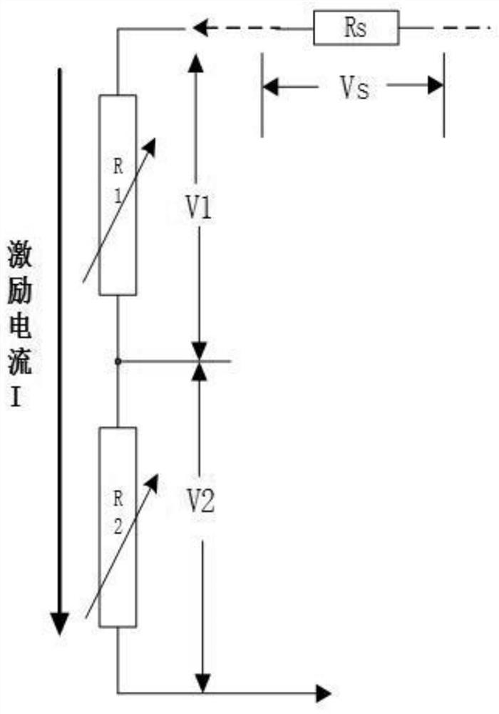 Circuit and method for improving sensitivity of differential resistance type sensor