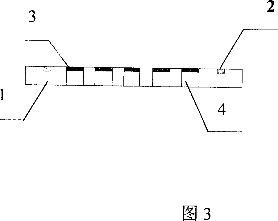 Cathode flow field plate for self-breathing micro-proton exchange film fuel cell and producing method