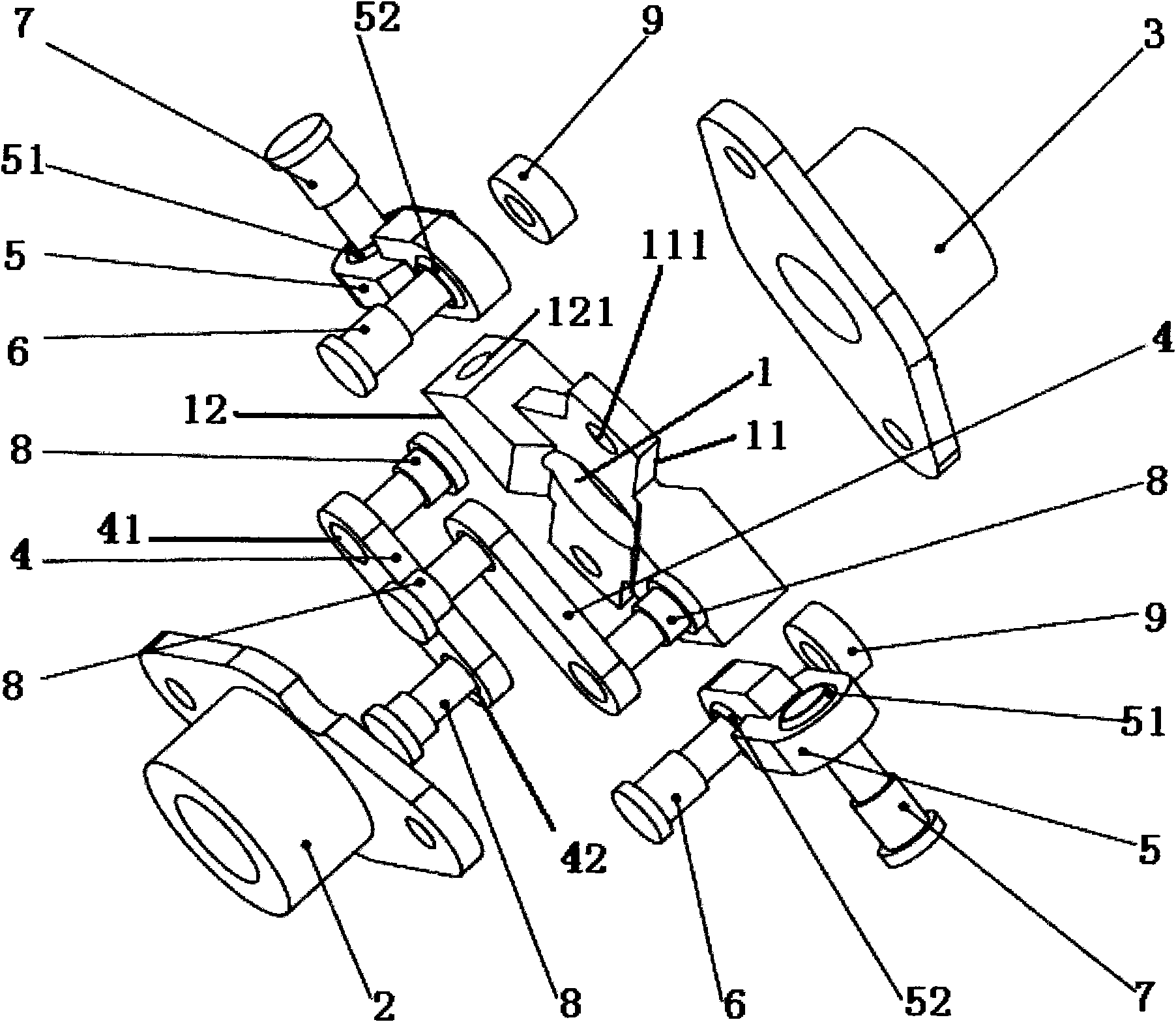 Universal orthogonal coupler