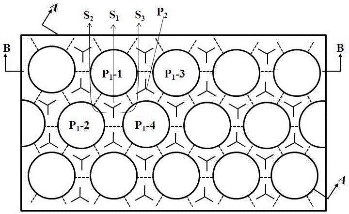 Patterned sapphire substrate and light emitting diode