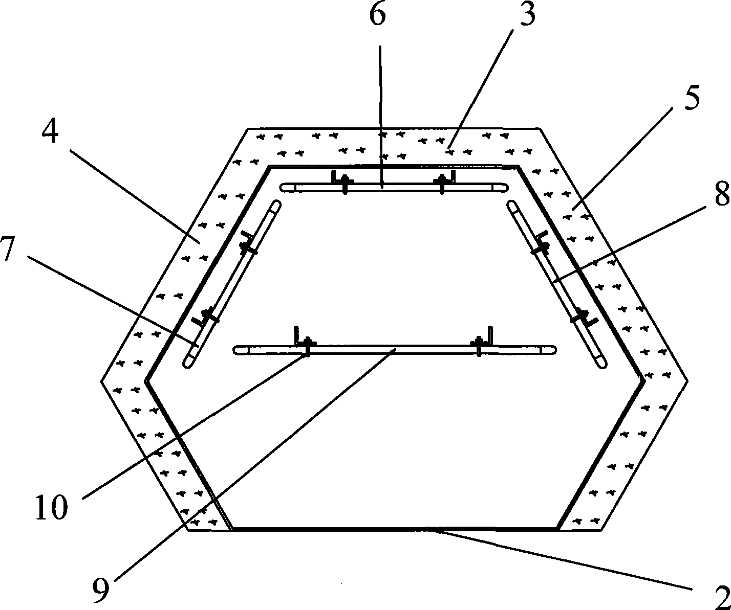 Simulating device for solar cavity type heat absorber