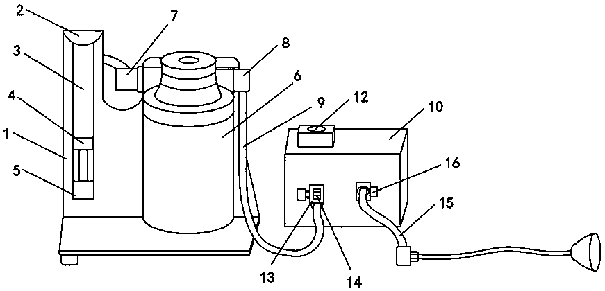 Anesthesia device with concentration adjusting function and adjusting method thereof