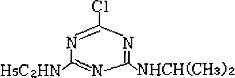 A kind of herbicidal composition containing bentazone, clopyralid acid and atrazine and application thereof