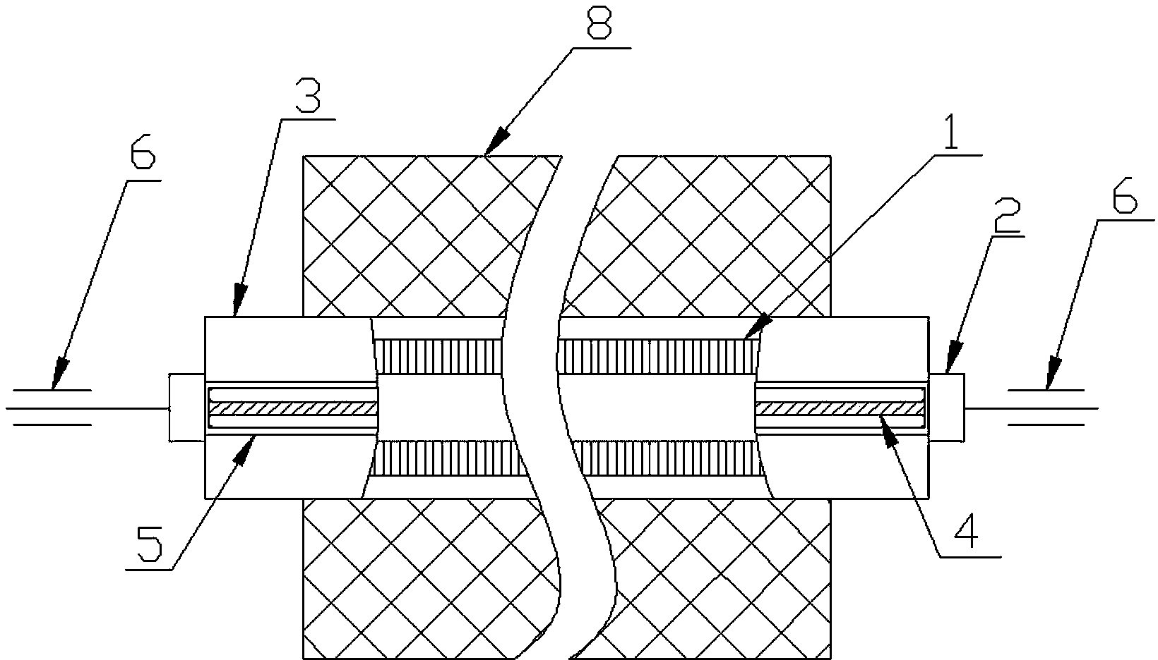 Cleaning device for back face of breathable net belt of artificial board preforming press