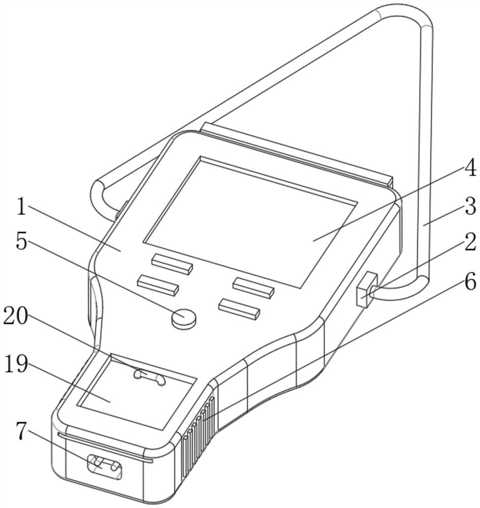 High-precision laser measuring instrument