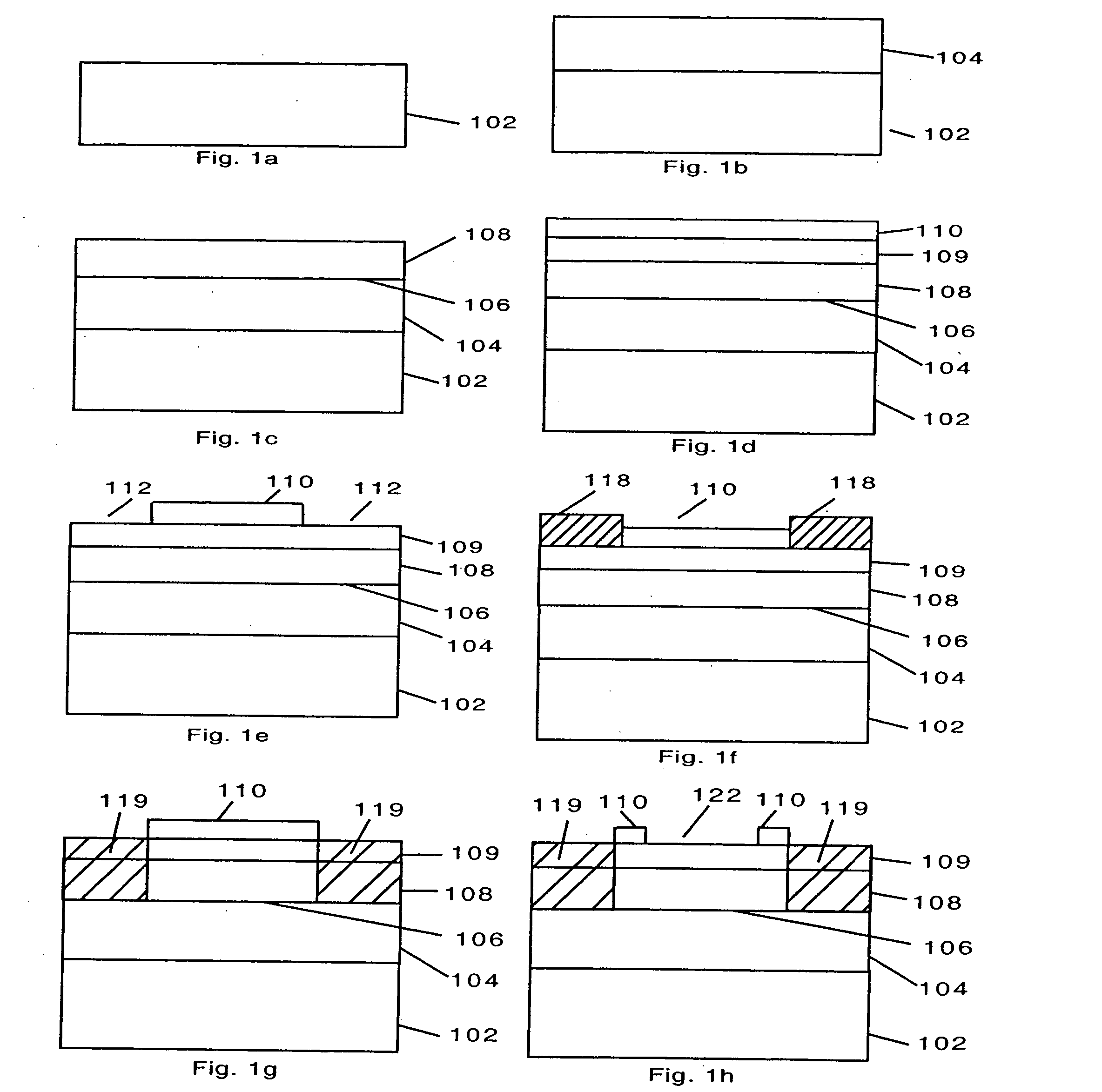 Method for fabricating a non-planar nitride-based heterostructure field effect transistor