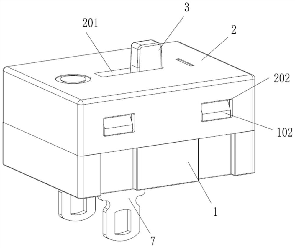 Push-and-pull switch capable of acting instantly